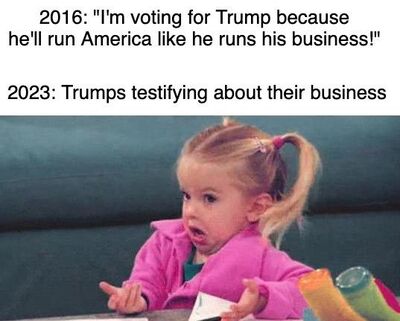 Trump Business got what they asked for
